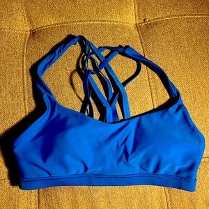 Never worn lululemon Royal blue sports bra - NWOT